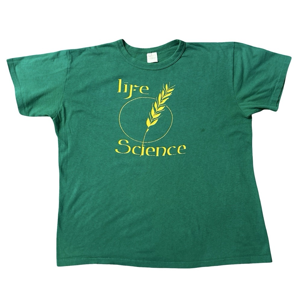 Vintage Life Science T-Shirt Sport-T By Stedman 70s 80s T Shirt